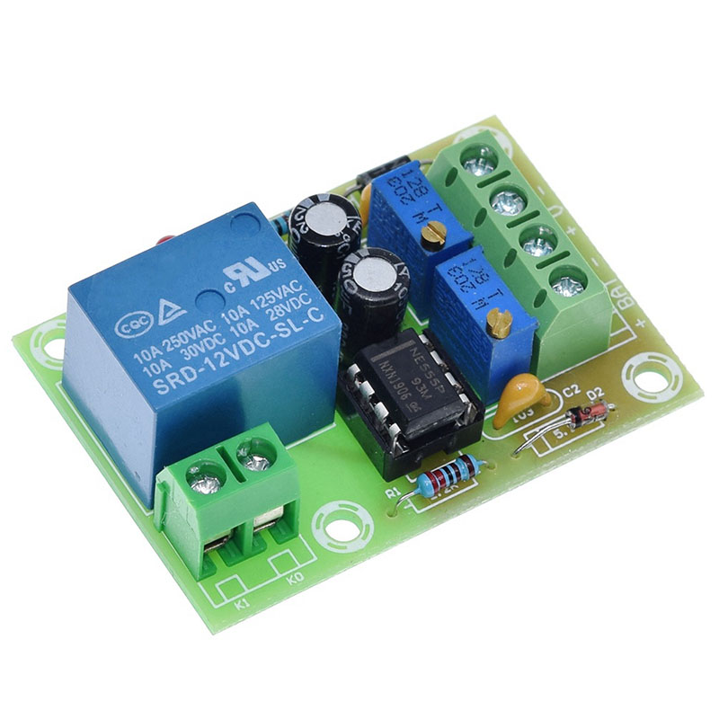 XH-M601 Battery Charging Control Board Panel Automatic Charging/Stop Switch 12V Intelligent Charger Power Control Module