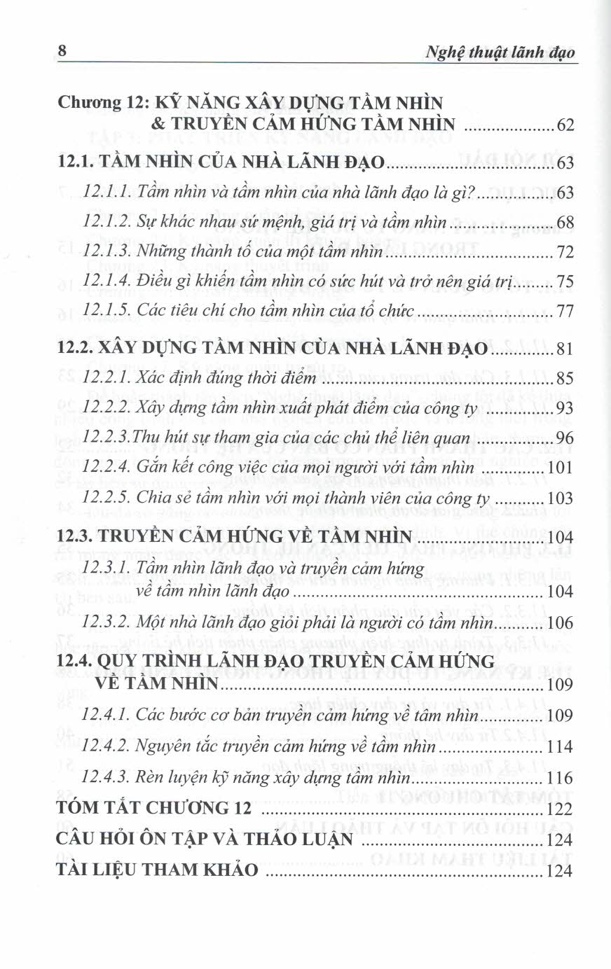 Nghệ Thuật Lãnh Đạo Tập 2