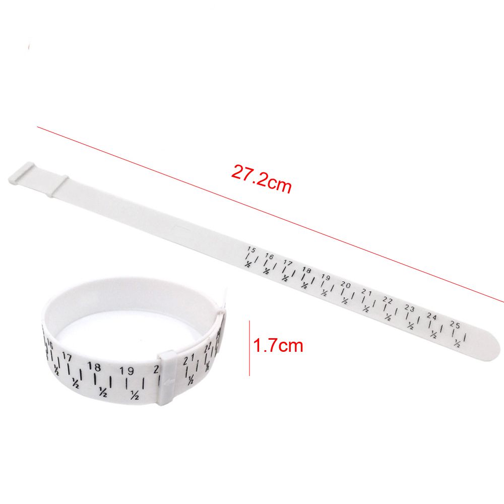 WEINAN Adjustable Belt Design Style Hand Measurement Tool Measure Ring  Wrist Sizer Bracelet Sizing Bracelet Sizer Measuring Circle Wristlet Watch  Sizer Measuring Tool