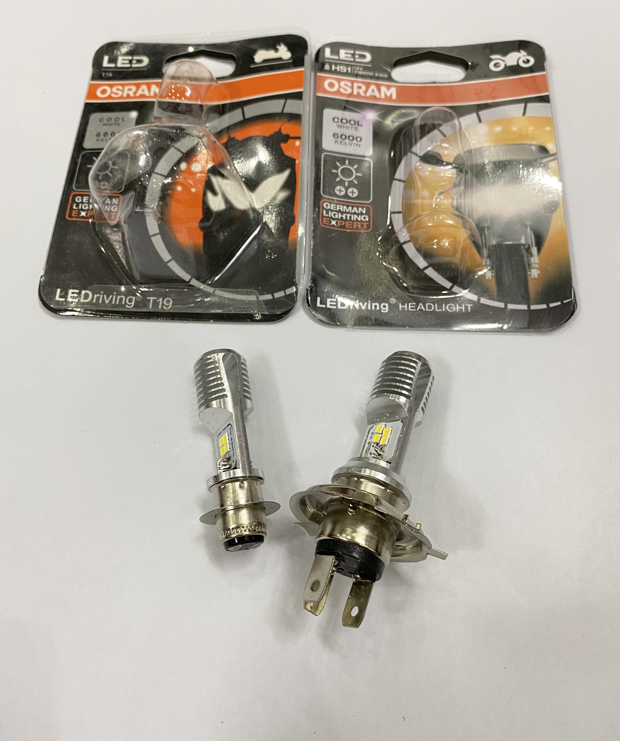 Đèn Pha LED OSRAM T19 Dream, Wave, Air Blade Thái tăng sáng trắng !