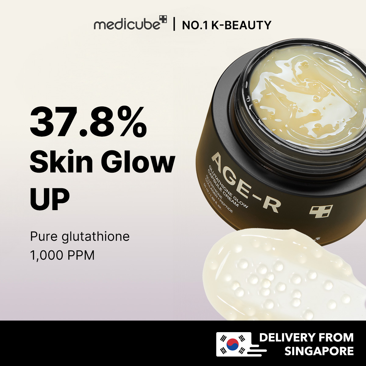 medicube AGE-R Glutathione Glow Capsule Cream
