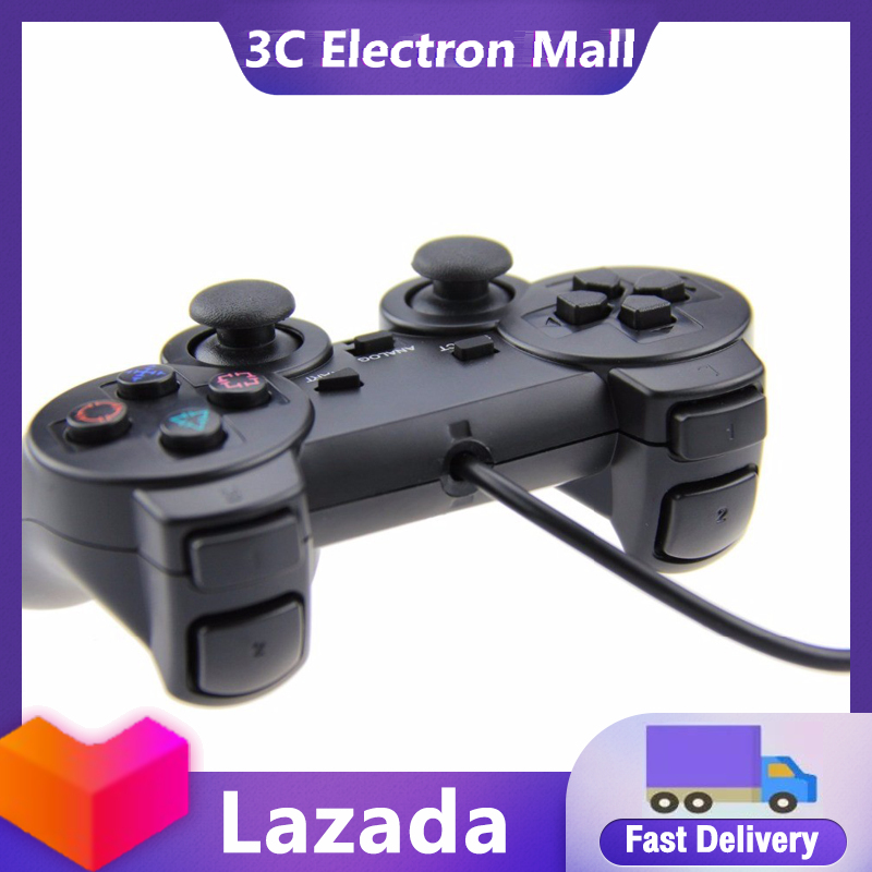 Wired Connection Gamepad Game Controller for PS2