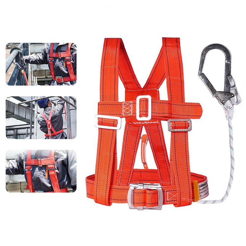 Safety Body Harness Double Hook/Safety Belt Proyek Hook Besar Lazada