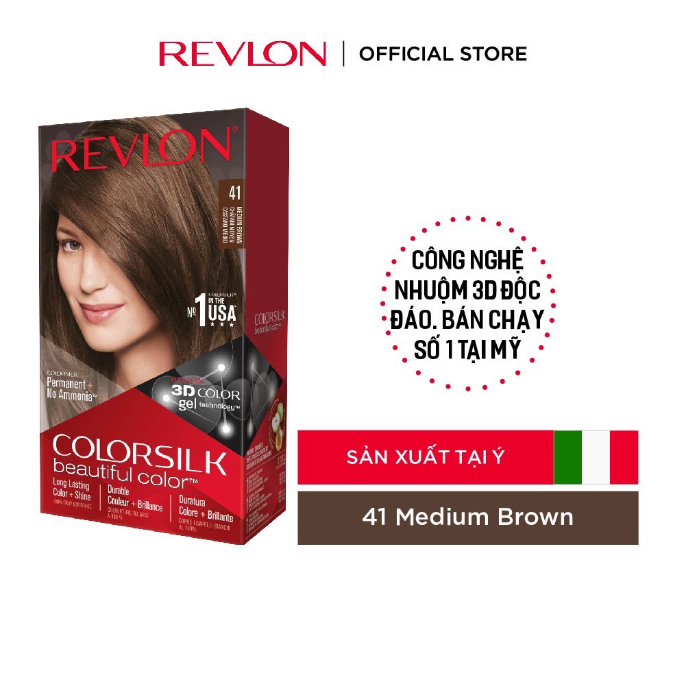 Thuốc nhuộm tóc Revlon Colorsilk đủ số