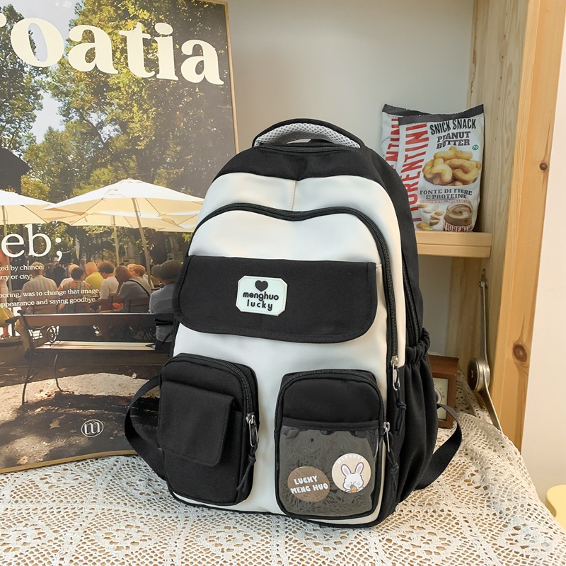 Esspreso Backpack New Korean Style Fresh Cute Versatile Campus Large Capacity Student School Bag