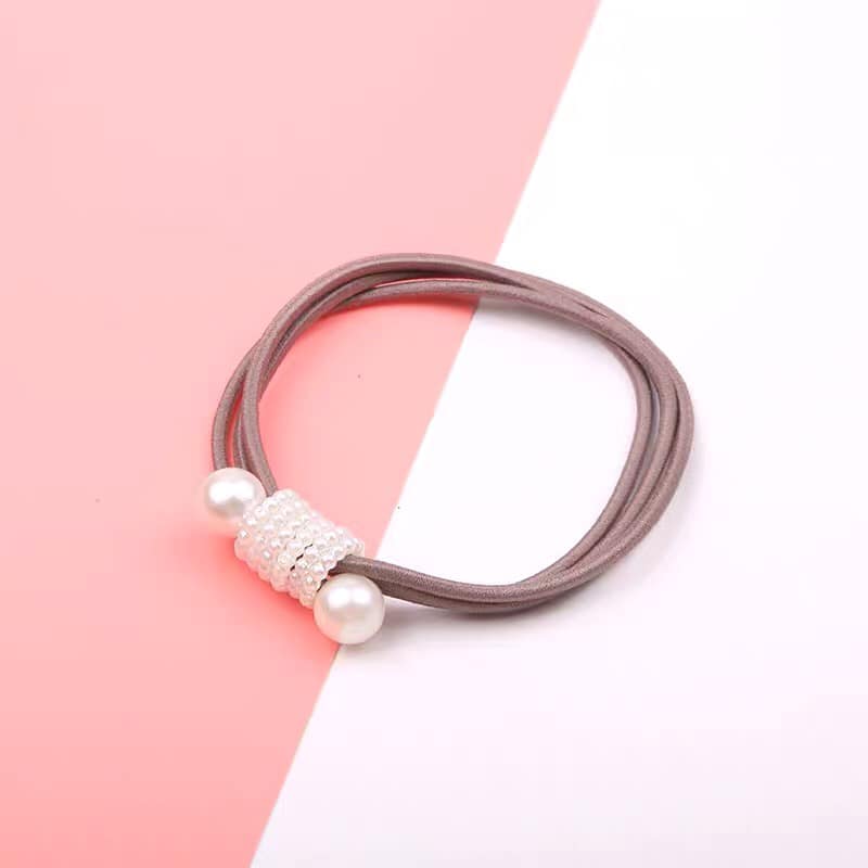 CỘT TÓC DÂY BUỘC TÓC ĐÍNH HẠT XOAN