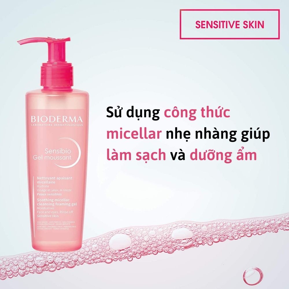 Sữa rửa mặt Bioderma Sebium Cleansing Foaming Gel