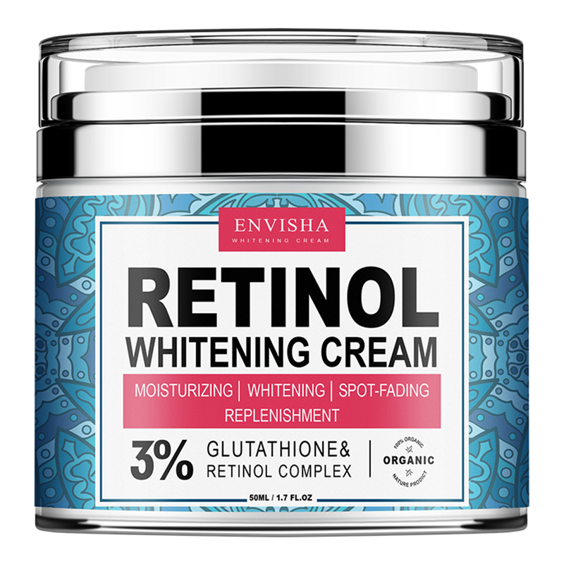 ENVISHA Face Skin Care Collagen Cream Retinol Whitening Hyaluronic Acid Vitamin Moisturizing Anti-wrinkle Aging Shrinks Pores. 