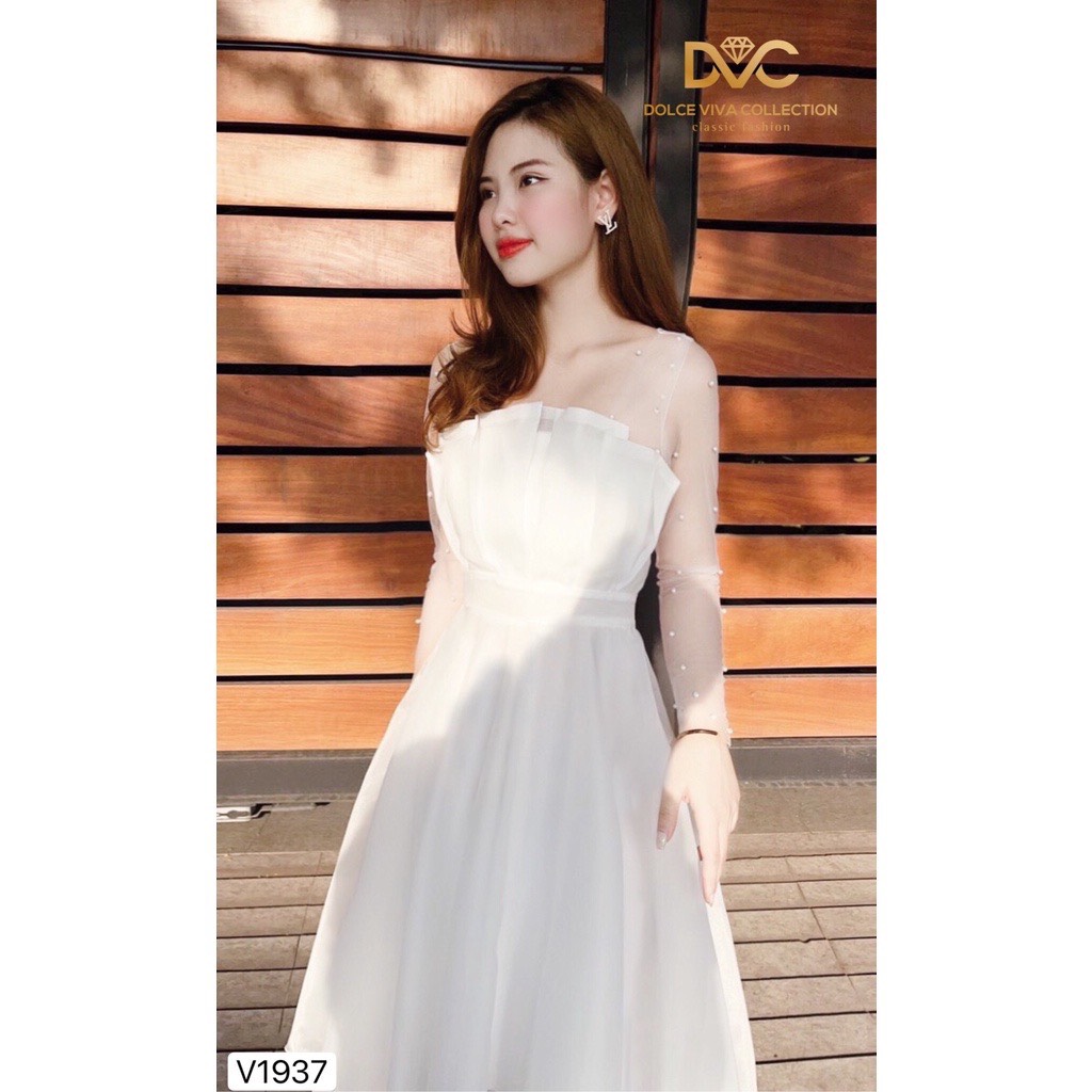 Đầm lụa xước hàng thiết kế đủ màu xinh lung linh ld22