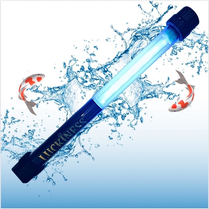 Lampu Sterilisasi Lumut Bakteri Kolam Aquarium LUCKINESS UV 6WATT