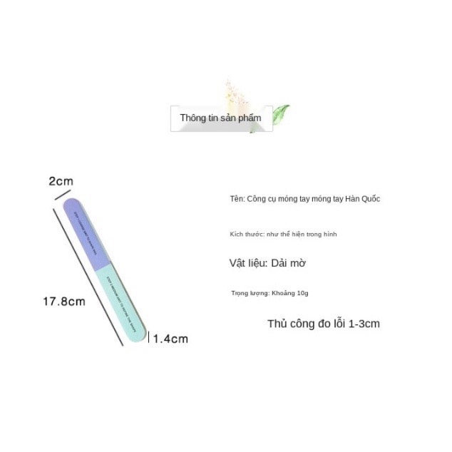 [HCM]Dụng Cụ Dũa Móng Tay 7 Mặt