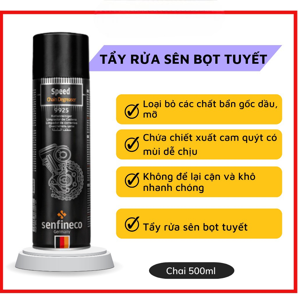 Dưỡng sên chống văng SENFINECO 9924 - 9941