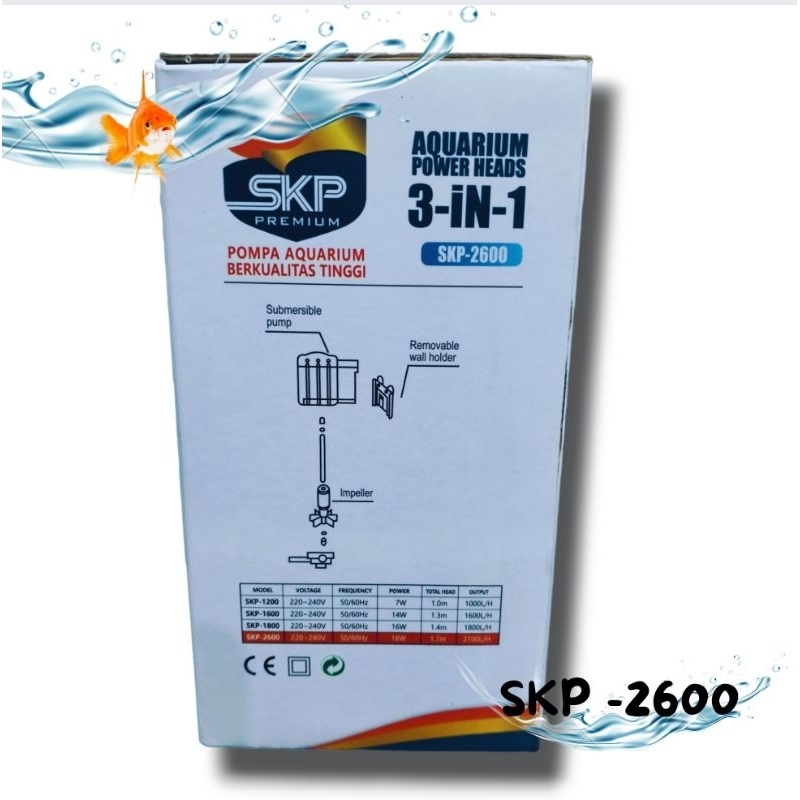 Pompa aquarium SKP PREMIUM 2600