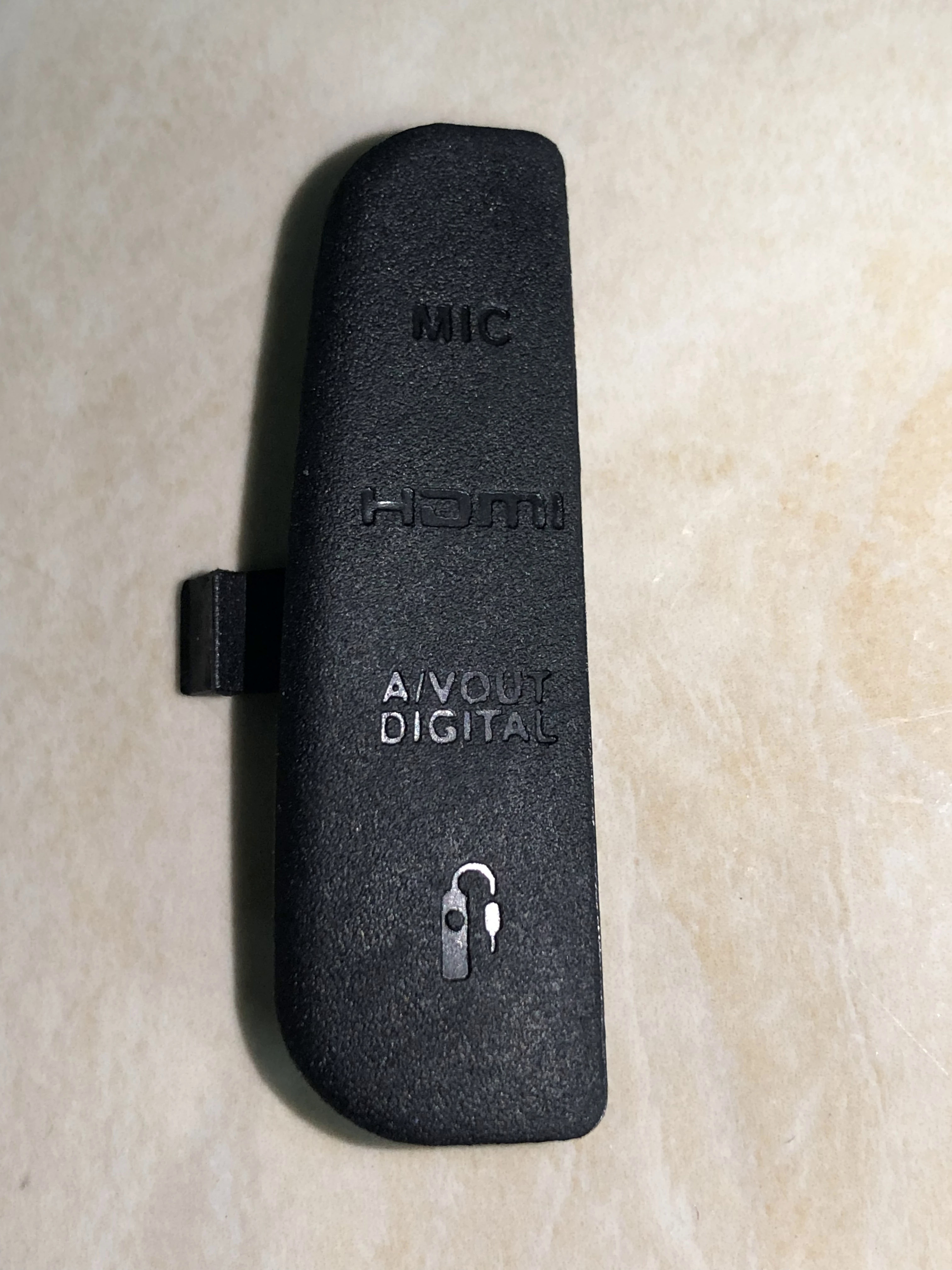 Mới cao su cơ thể usb bìa nắp cap cho canon eos 60d usb cao su kỹ thuật số máy ảnh sửa chữa phần