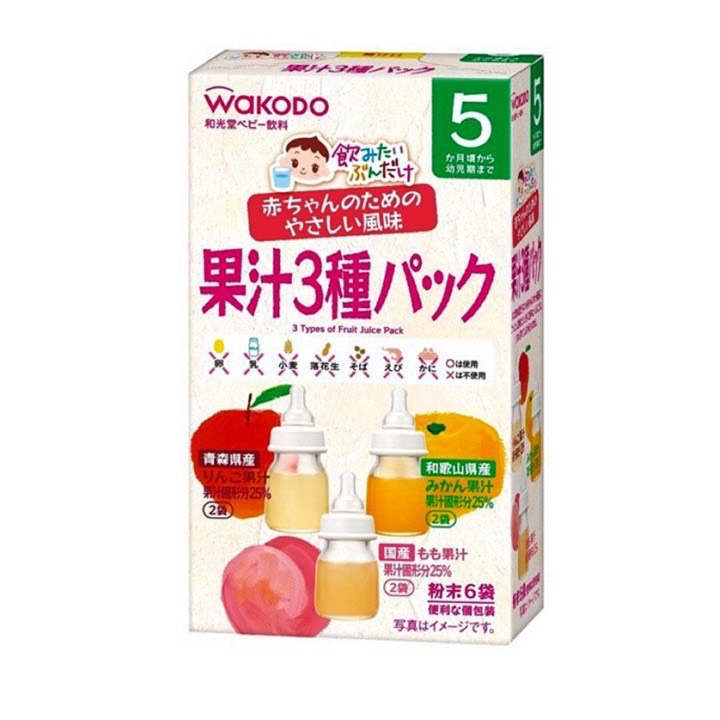 Trà Wakodo Nhật Bản Cho Bé Từ 5 Tháng