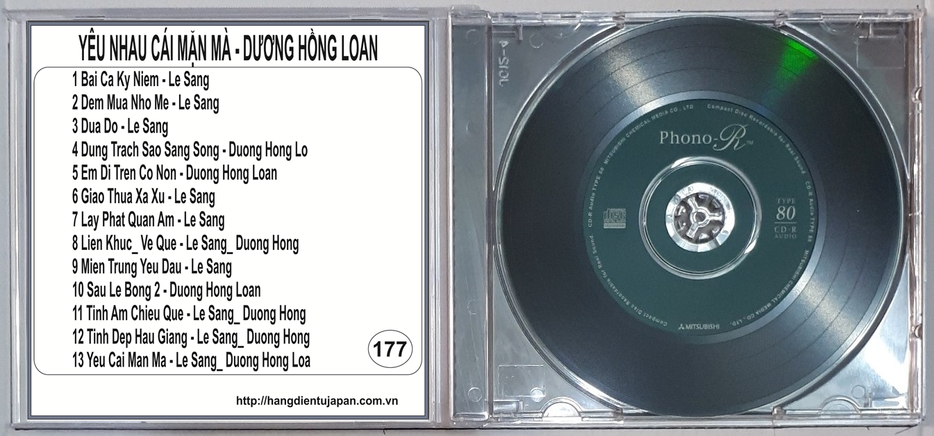 Bộ 3 Đĩa CD nhạc dương hồng loan