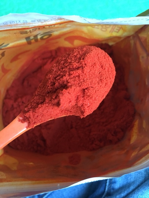 Bột ớt Hàn Quốc loại mịn gói nhỏ 100g