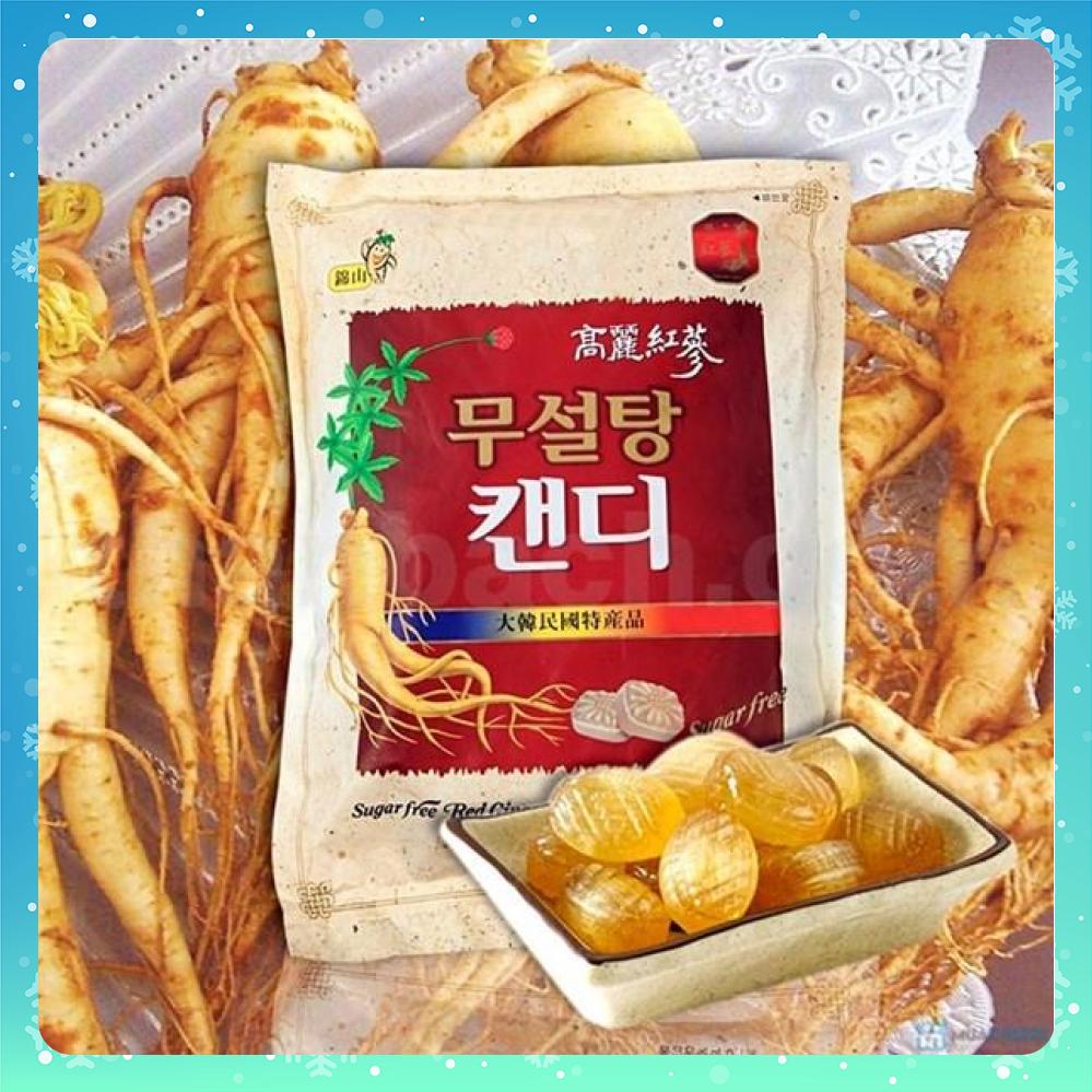 Kẹo sâm Không Đường Hàn Quốc Bịch 500g -THƯỢNG HẠN
