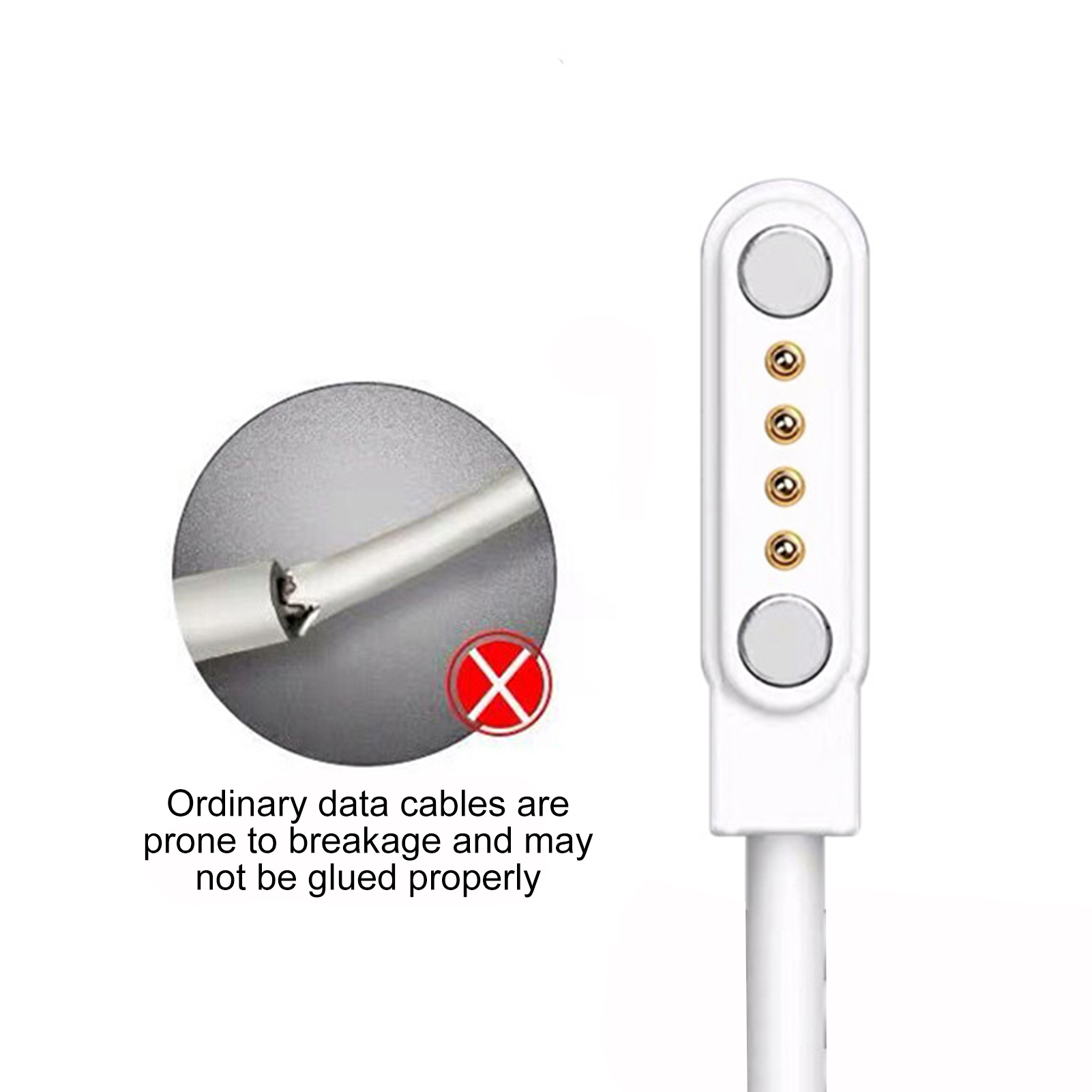Cáp Đồng hồ thông minh USB từ sạc nhanh cáp sạc cáp sạc thông dụng 60cm
