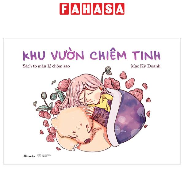 Fahasa - khu vườn chiêm tinh - sách tô màu 12 chòm sao