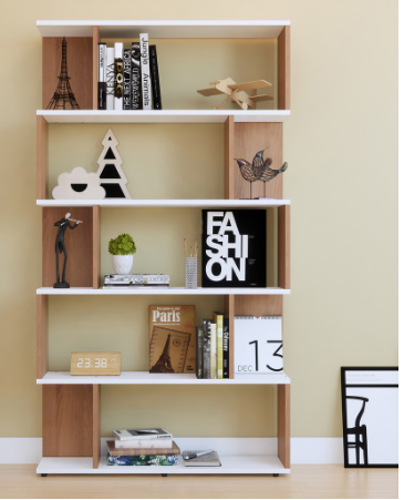 Kệ Sách Gỗ Để Sàn đa năng (150x70x20)