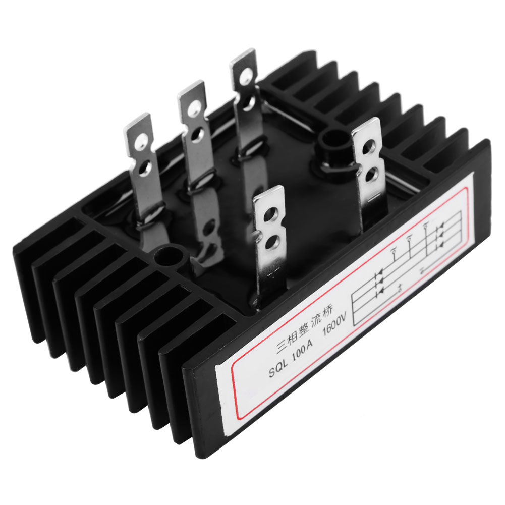Rectifier Three Phase Rectifier Diode Good Heat Dissipation for Relay Microcontroller Transistor Electric Motor