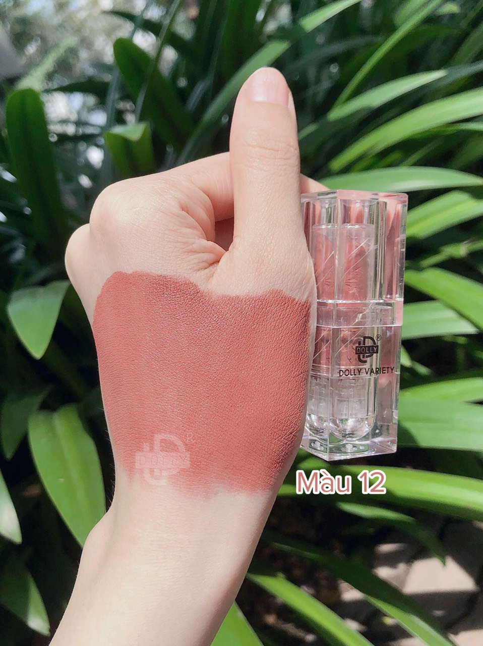 Son thỏi lì siêu mịn môi DOLLY VARIETY [Màu Nâu trà sữa]