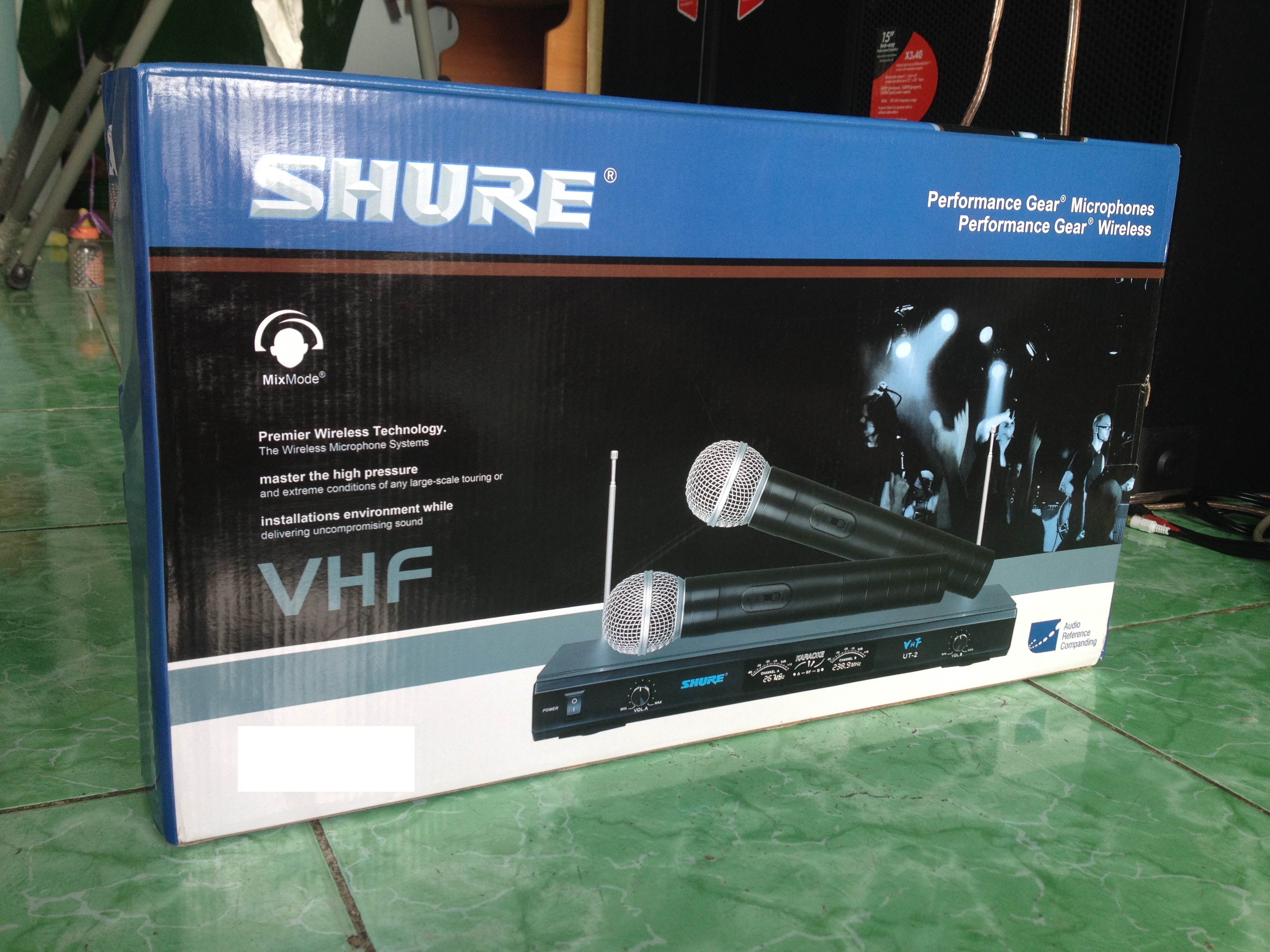 BỘ 2 MICRO SHURE KHÔNG DÂY CAO CẤP