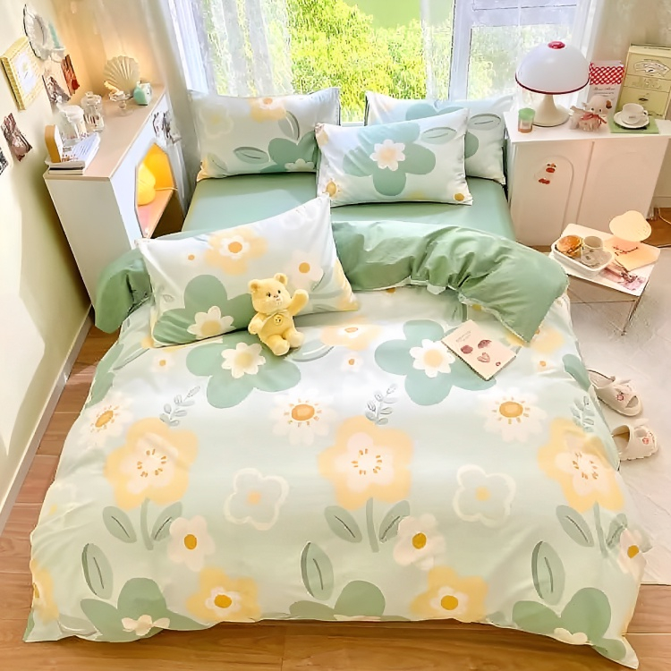 [ BEDCOVER SET ] BEDCOVER SET SPREI MOTIF AESTHETIC / AESTHETIC KOREA