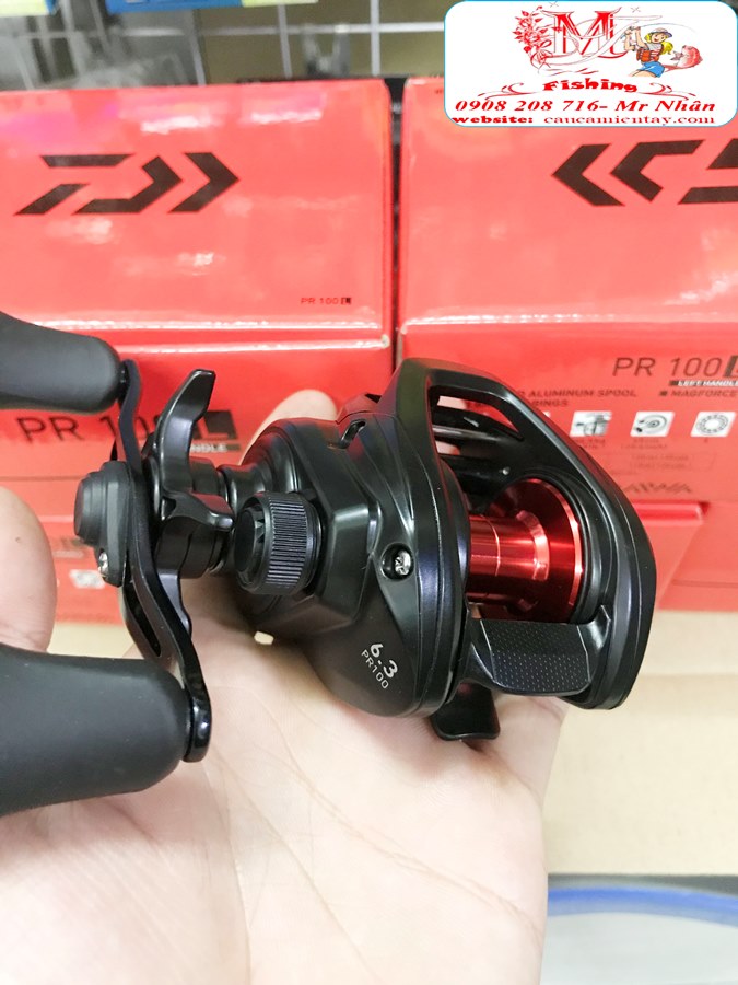 Máy Câu Ngang Daiwa PR100 Tay Trái