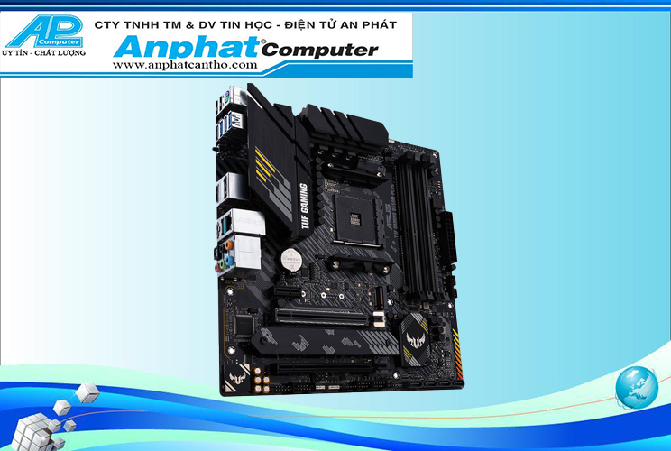 Bo mạch chủ mainboard asus tuf gaming b550m-plus am4 - hàng chính hãng - bảo hành 36 tháng