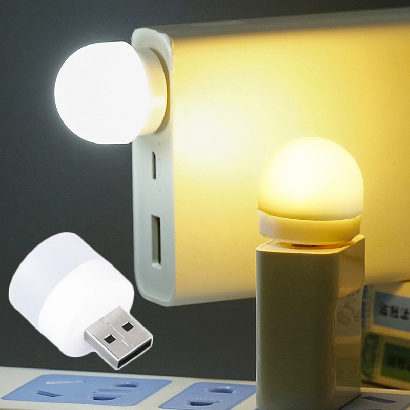 Đèn Ngủ Cắm USB Đèn LED Đọc Sách Bảo Vệ Mắt Tiện Dụng Đèn Phòng Tắm Phòng Ngủ