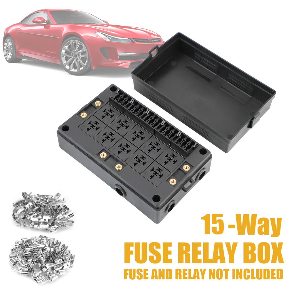 【Gift terminal】Automobile 6-way fuse box, automobile engine room, line modification master control junction box