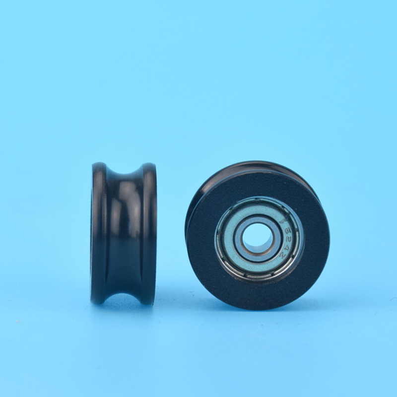 4mm 624zz 624 0419 Package Plastic Bearing Pulley U Groove Groove ...