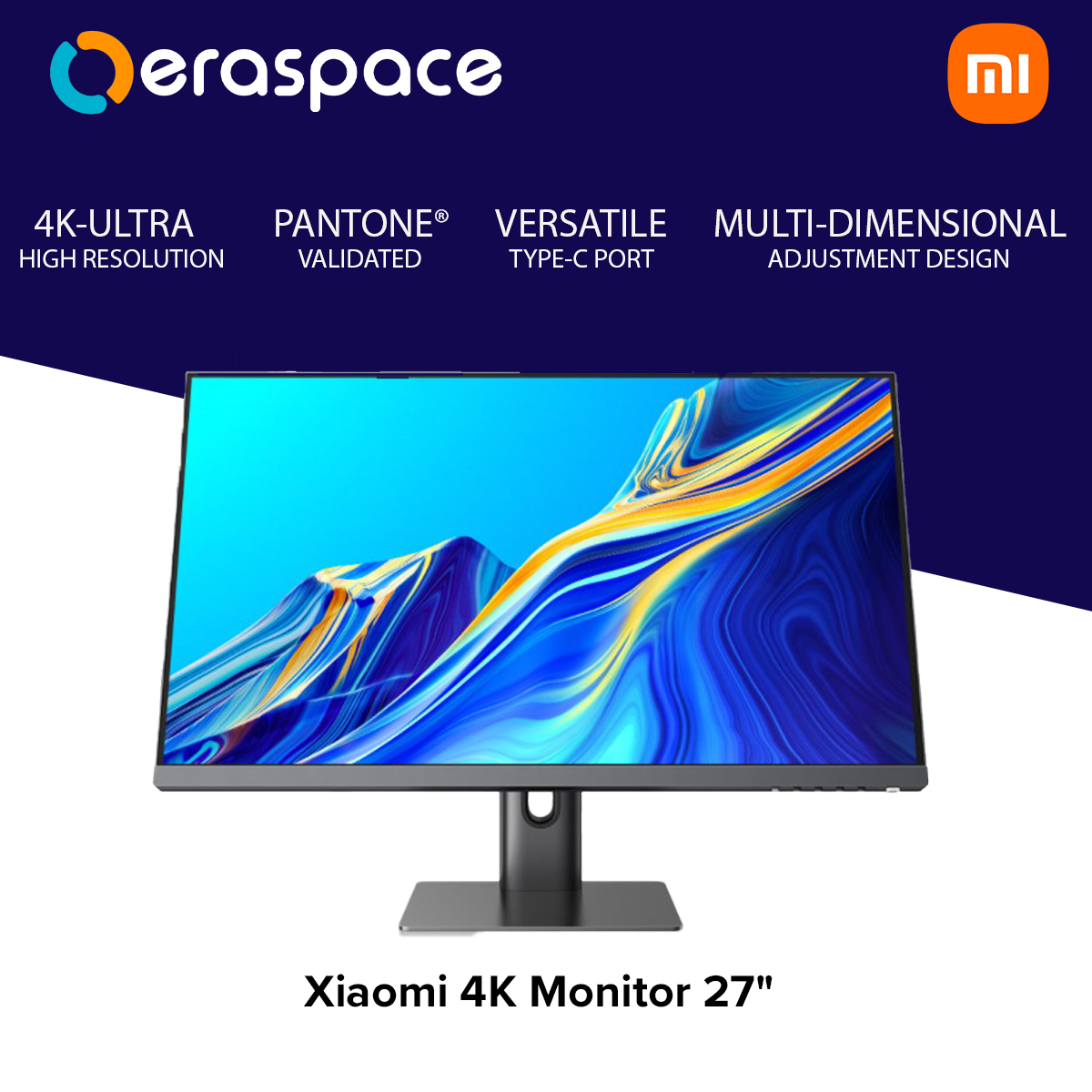 mi 4k monitor 27