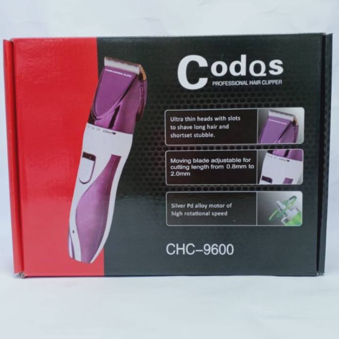 Tông đơ cắt tóc Codos CHC-9600 | Lazada.vnTông đơ cắt tóc Codol CHC-9600 Tông đơ cắt tóc cao cấp hiệu Codol(CHC-9600  Nơi bán Tông Đơ Codos 9600 giá rẻ, uy tín, chất lượng Tông đơ cắt tóc, tăng đơ cắt tóc cho bé CHC-9600 cao cấp