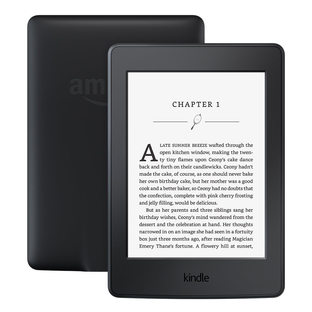 Amazon KINDLE Paperwhite (Wi-Fi + Free 3G, With Special Offers, USA Edition, 4GB, 300PPI, Black)