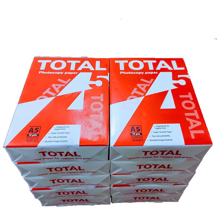 Giấy Total A5 70 gsm x 500 tờ màng co