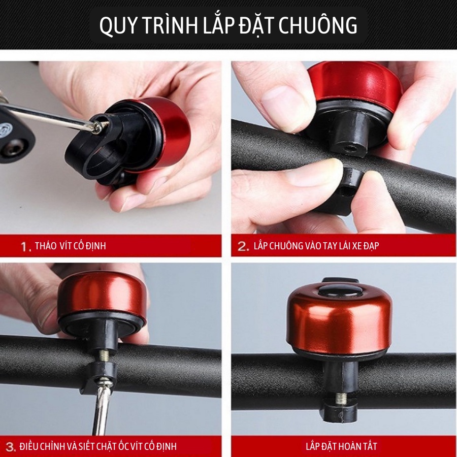 Còi chuông xe đạp Shimano cao cấp