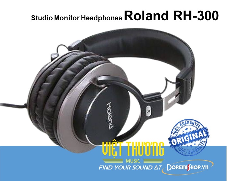 Tai nghe kiểm âm Roland Studio Monitor Headphones RH-300 