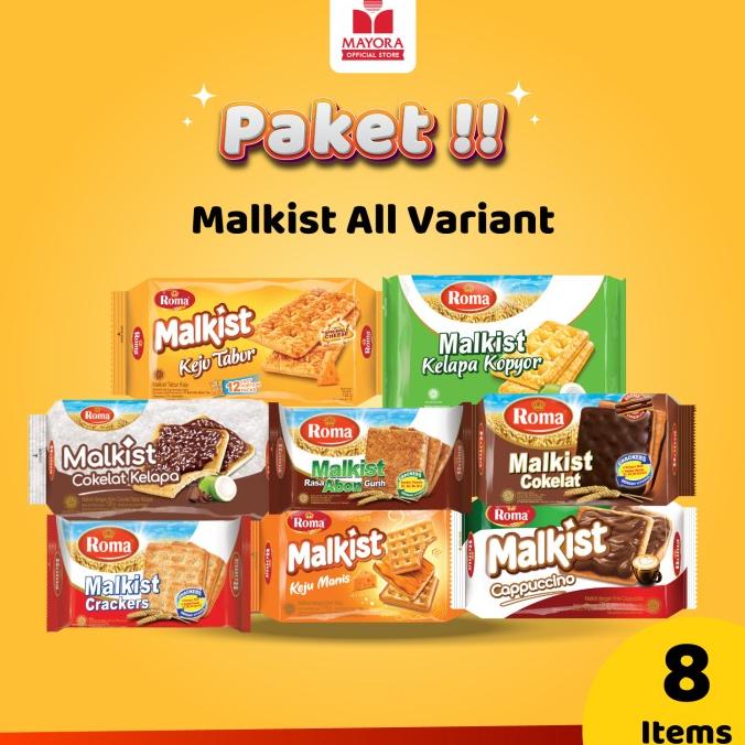 Malkist All Variant/biskuit Kaleng/biskuit Murah/biskuit Murah Promo ...