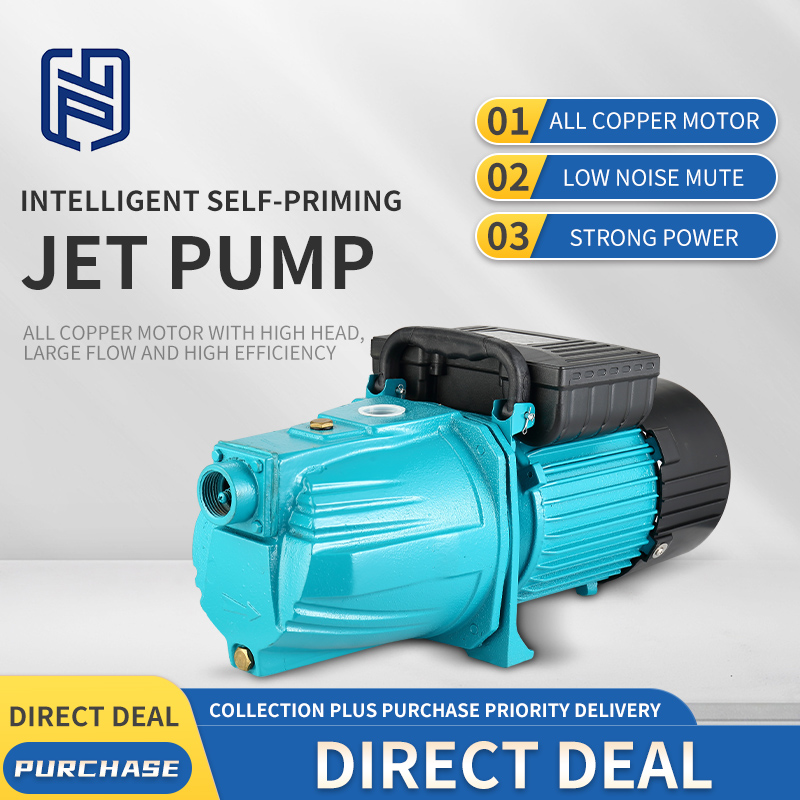 Pure Copper Motor SelfPriming Jet Pump 220V 60HZ High Suction High