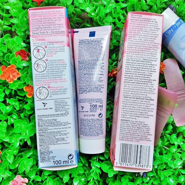[Sỉ-Rẻ] Kem Tẩy Lông VEET Silk Fresh Tuýp 100g - KB237 [Lẻ-Sỉ]
