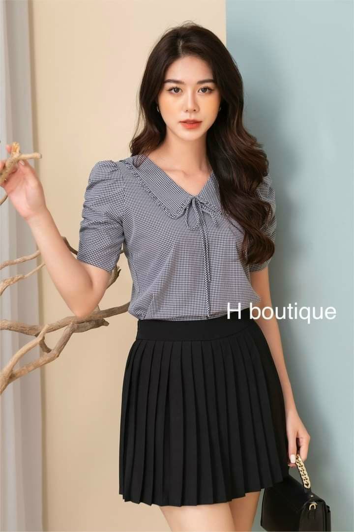 Áo Sơ Mi Nữ Họa tiết