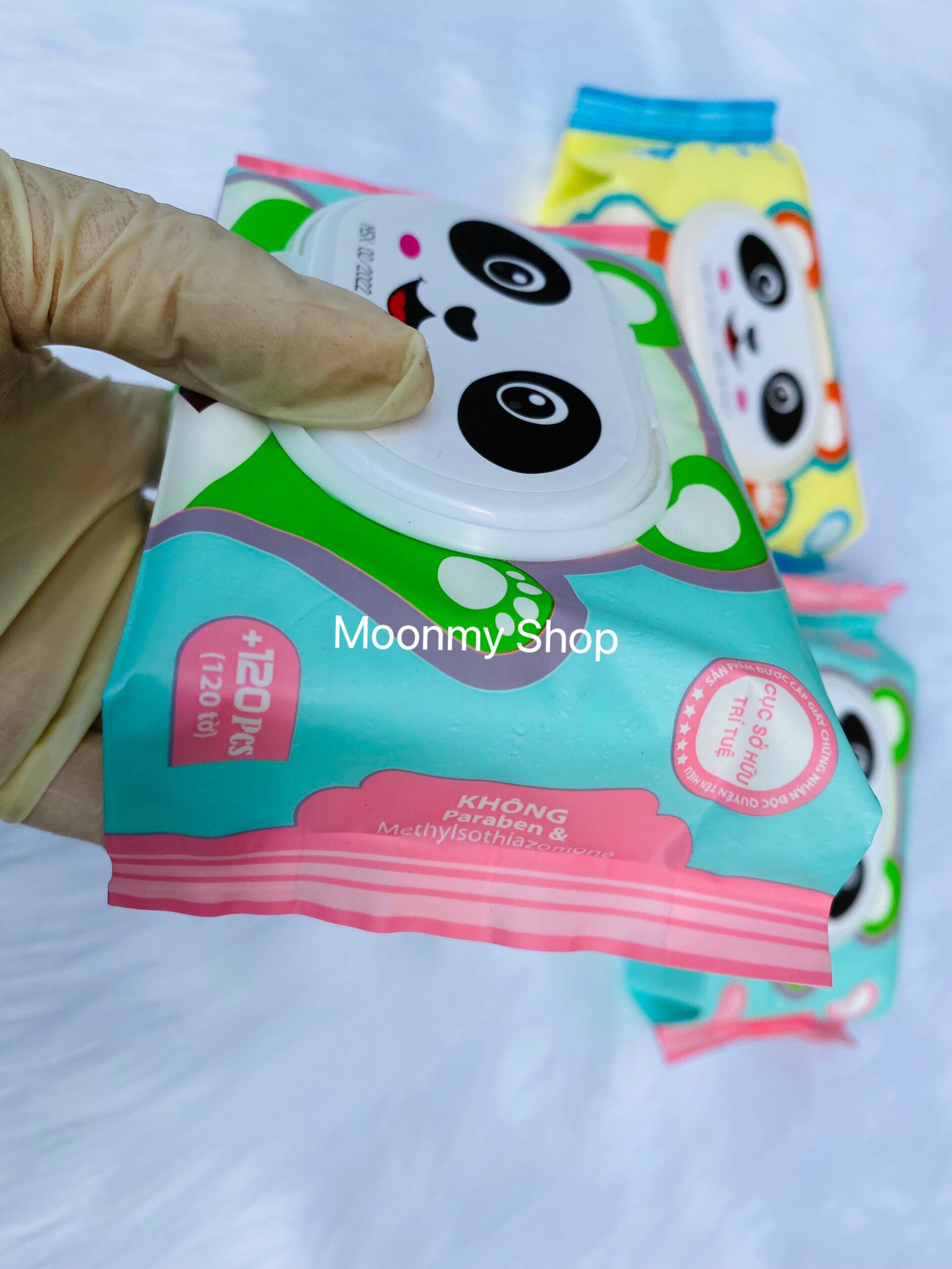 Sỉ 1 thùng khăn giấy ướt phú đạt 32 gói không mùi hương an toàn cho da bé - ảnh sản phẩm 3