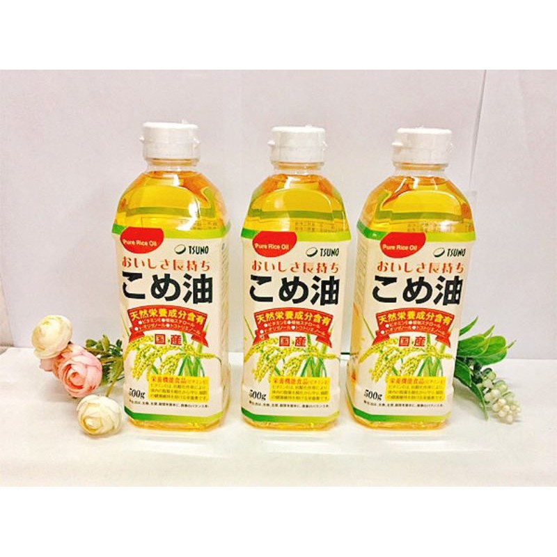 Dầu Gạo Cao Cấp Tsuno Nhật Bản 500gr
