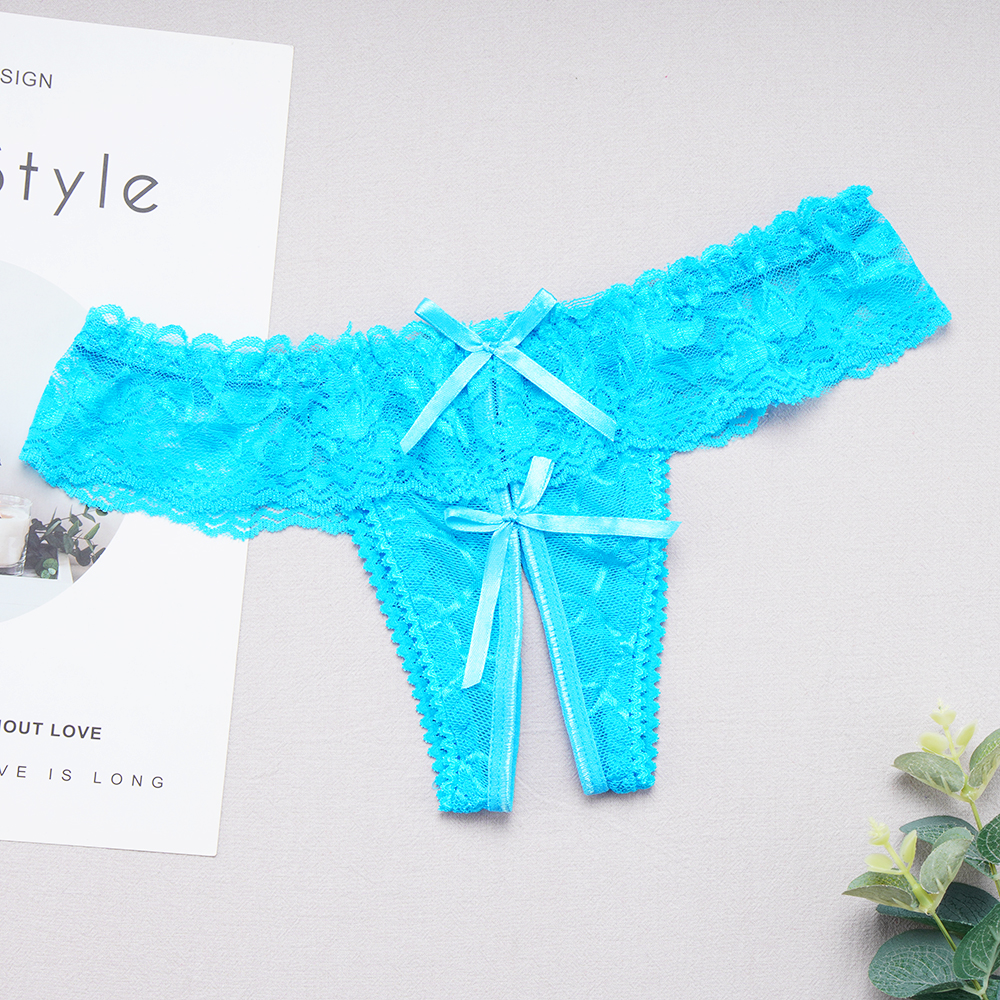 lace blue panties