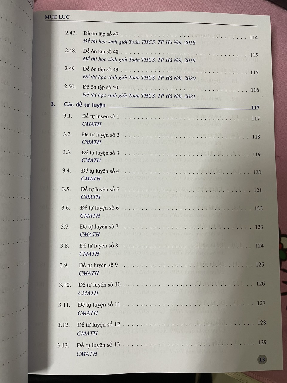 96+ Đề ôn luyện chuyên toán (dành cho học sinh chuyên Toán, chuyên Tin)