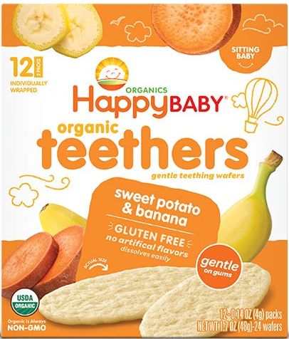 Bánh ăn dặm hữu cơ Organic Happy Baby Teethers