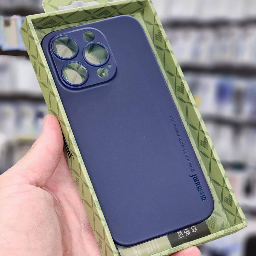 Ốp lưng chính hãng memumi iphone 15 series - siêu mỏng 0.3mm bảo vệ camera